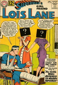 Superman's Girl Friend, Lois Lane (DC, 1958 series)  #38 (January 1963)