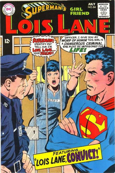 Superman's Girl Friend, Lois Lane (DC, 1958 series) #84 July 1968