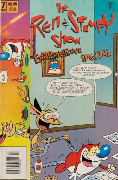 The Ren & Stimpy Show Special (Trielle, 1994 series) #7 — Eenteracteeve Special (November 1995)