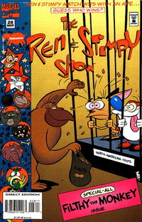 The Ren & Stimpy Show (Marvel, 1993 series)  #28 (March 1995) — Untitled