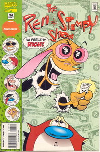 The Ren & Stimpy Show (Marvel, 1993 series)  #34 (September 1995)