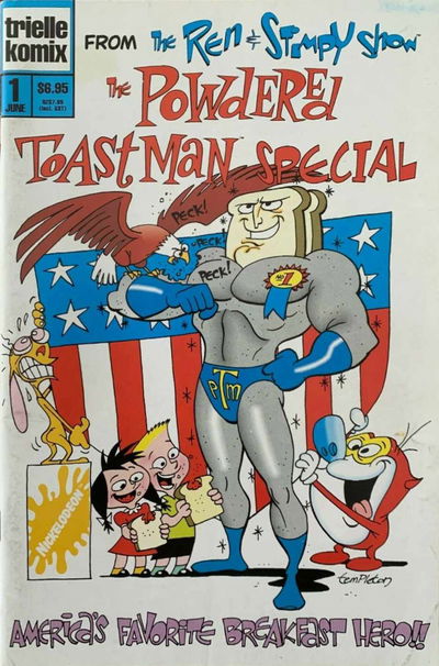 The Ren & Stimpy Show: the Powdered Toast Man Special (Trielle, 1995 series) #1 (June 1995)