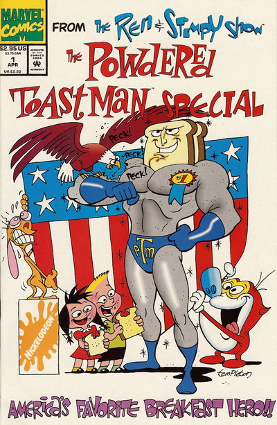 The Ren & Stimpy Show Special: Powdered Toast Man  #1 (April 1994)