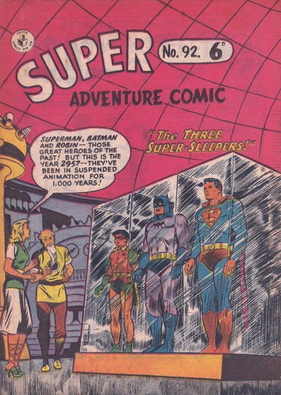 Super Adventure Comic (KGM, 1952 series) #92 [May 1958]