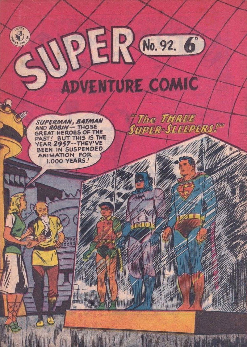 Super Adventure Comic (KGM, 1952 series) #92 ([May 1958])