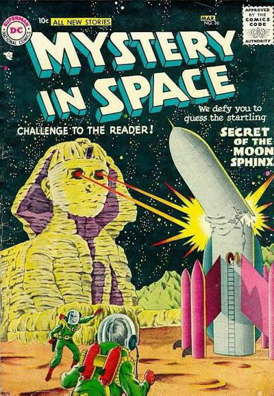 Mystery in Space (DC, 1951 series) #36 February-March 1957