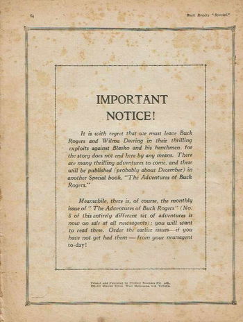 Important Notice!