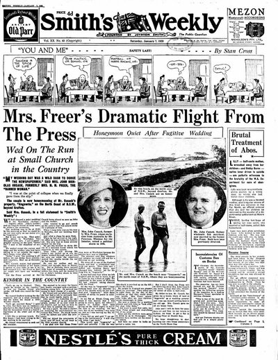 Smith's Weekly  v20#45 (7 January 1939)