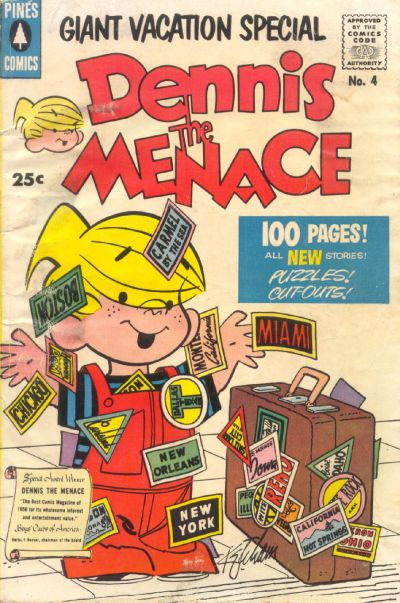 Dennis the Menace Giant  #4 (Summer 1957)