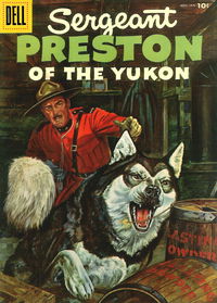 Sergeant Preston of the Yukon (Dell, 1952 series) #17 (November-January 1956)