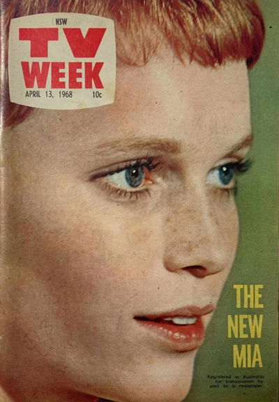 TV Week (Southdown Press, 1958? series) 13 April 1968 — NSW [13 April 1968?]