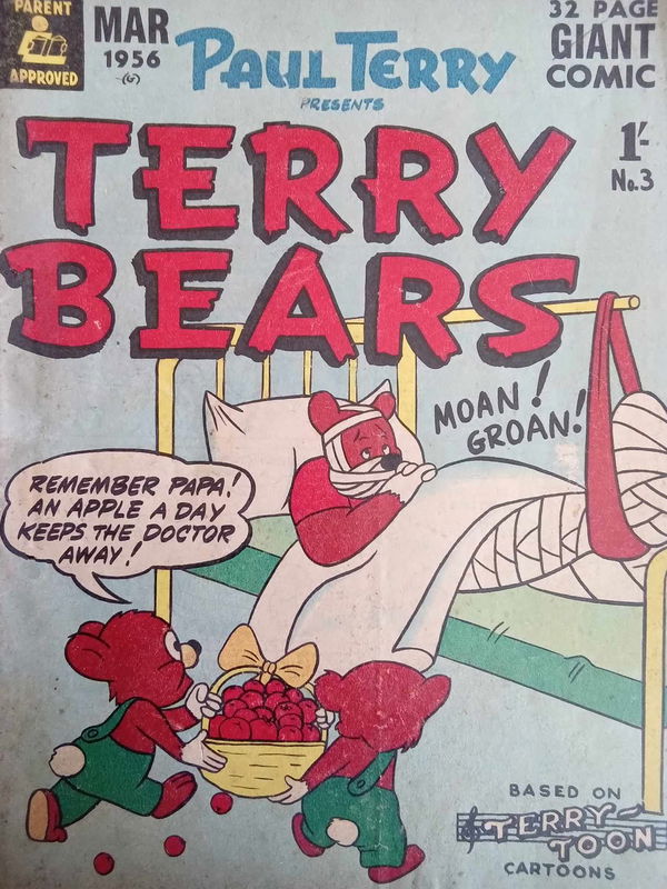 Paul Terry Presents Terry Bears (Magman, 1955 series) #3 [] (March 1956) (March 1956)