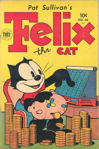 Pat Sullivan's Felix the Cat (Toby, 1951 series)  #36 (January 1953)