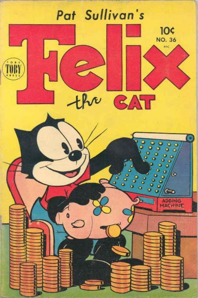 Pat Sullivan's Felix the Cat  #36 (January 1953)