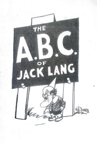 The A.B.C. of Jack Lang [nn] ([1938?])