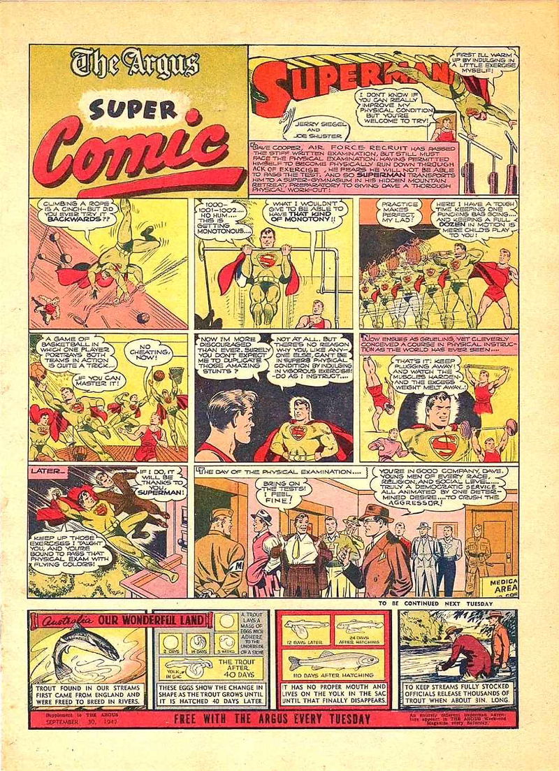 The Argus Super Comic (Unknown, 1947? series) #30 Sept 1947 ([30 September 1947?])
