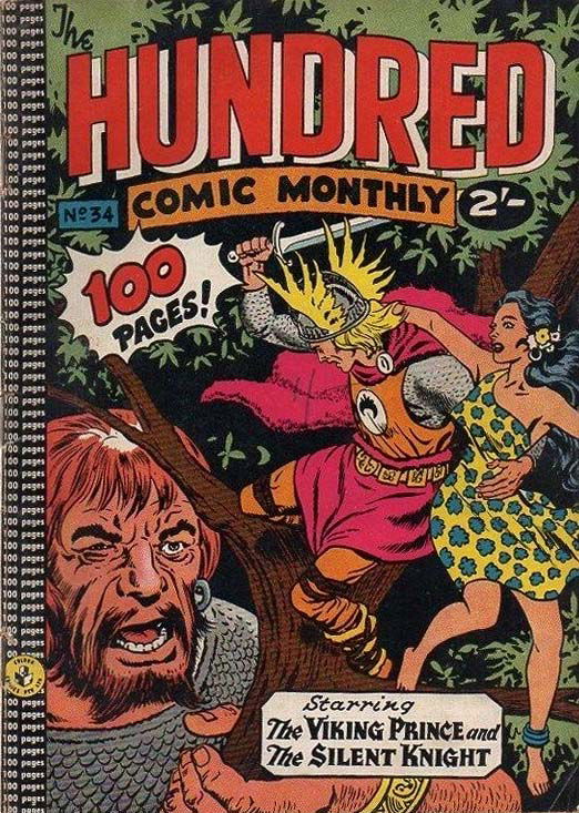 The Hundred Comic Monthly (Colour Comics, 1956 series) #34 ([July 1959?])