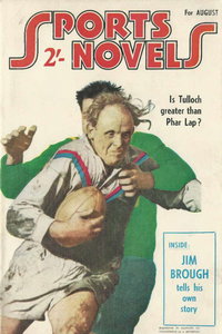 Sports Novels (Thorn, 1946 series)  v25#6 (August 1958)