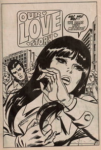 Our Love Story (Yaffa, 1982 series)  #1 ([June 1982?]) — Untitled [We Dare Not Marry!]