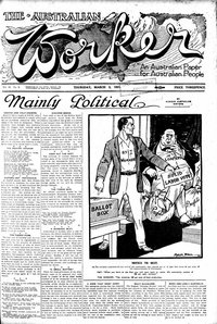 The Australian Worker  v30#9 (3 March 1921)