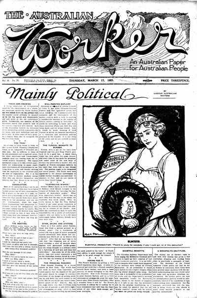 The Australian Worker  v30#11 (17 March 1921)