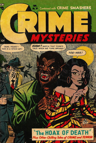 Crime Mysteries  #10 (November 1953)