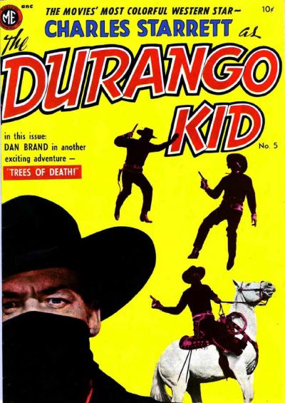 Charles Starrett as the Durango Kid (Magazine Enterprises, 1949 series) #5 (June-July 1950)