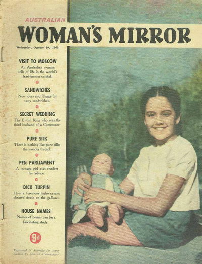 The Australian Woman's Mirror (Bulletin, 1924 series)  (19 October 1960)