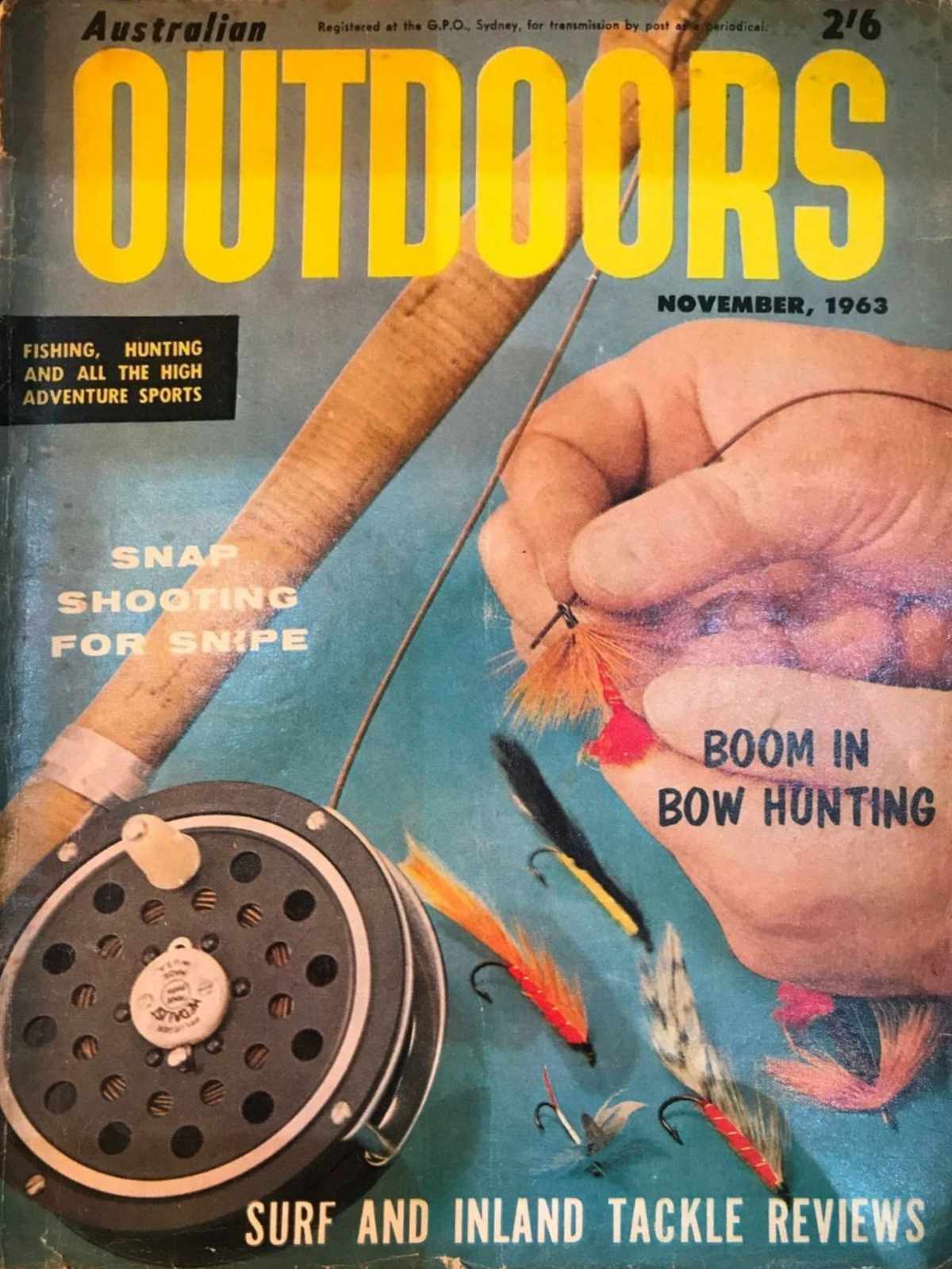 Australian Outdoors (Cavalcade, 1955? series) v30#1 (November 1963)