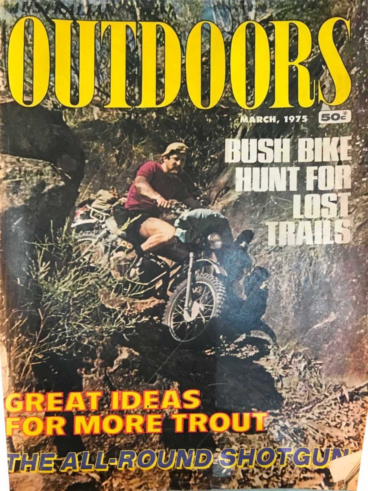 Australian Outdoors (Cavalcade, 1955? series) v53#1 (March 1975)