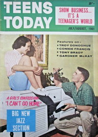 Teens Today (Photoplay Magazine, 1959 series)  v3#1 (July/August 1961)