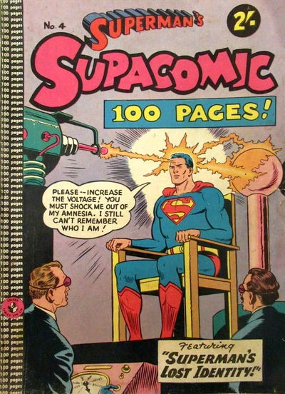 Superman's Supacomic (Colour Comics, 1958 series) #4 [June 1959]