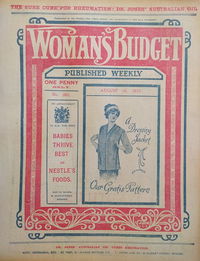 Woman's Budget (Unknown, 1906 series) #395 ([16 August 1913?])