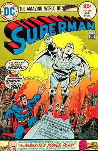 Superman (DC, 1939 series)  #286 (April 1975) — The Parasite's Power Play!