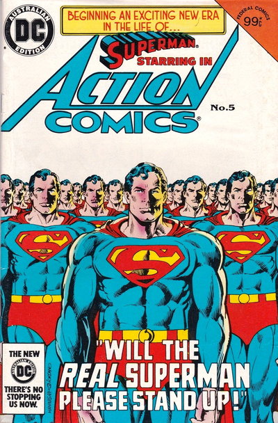Superman Starring in Action Comics  #5 ([August 1984?])