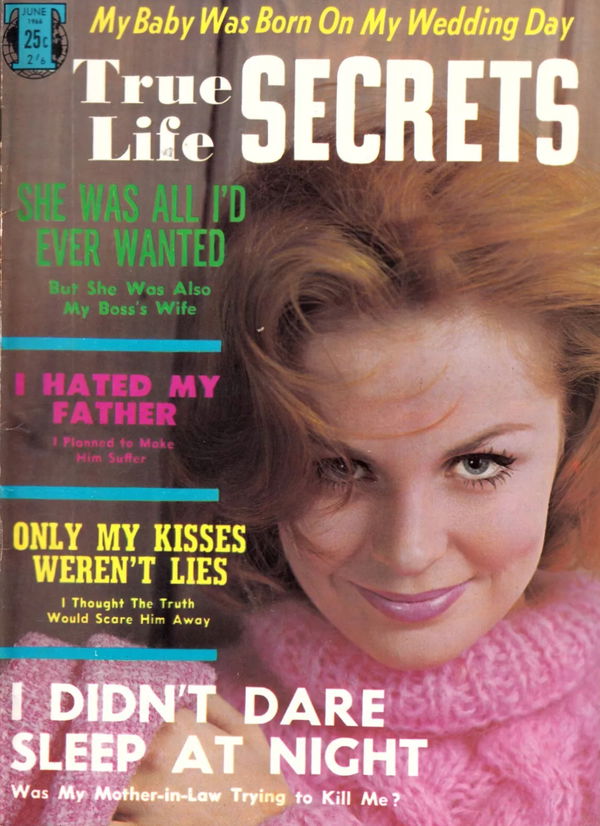 True Life Secrets (Transpacific Publications, 1949? series) #104 [] (June 1966) (June 1966)