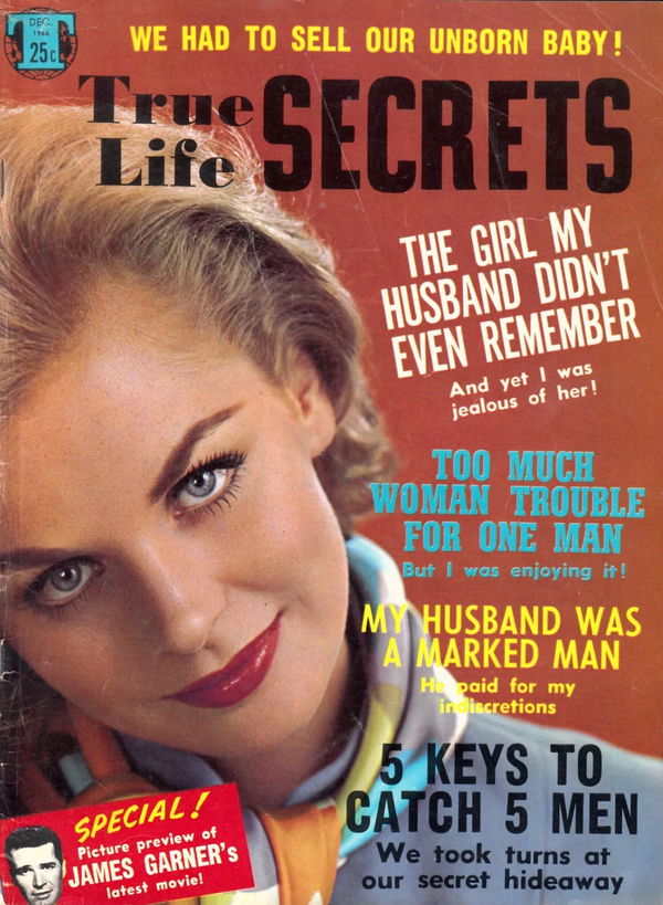 True Life Secrets (Transpacific Publications, 1949? series) #107 [] (December 1966) (December 1966)