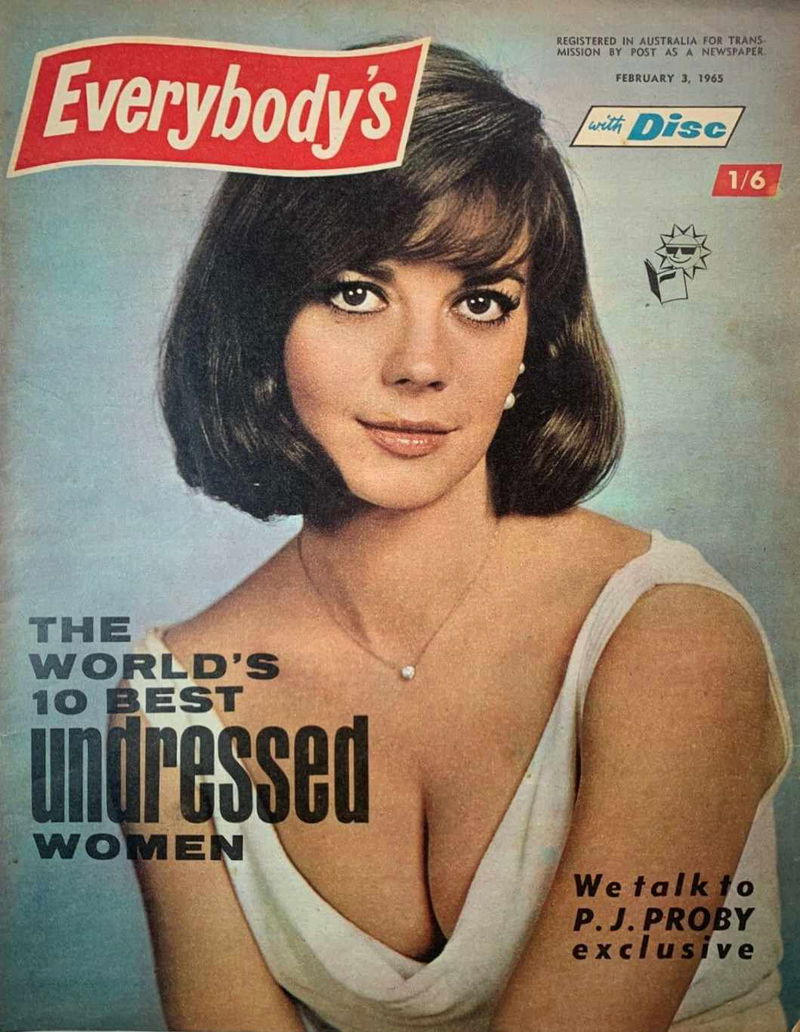 Everybody's (Consolidated Press, 1961 series)  — with Disc (3 February 1965)