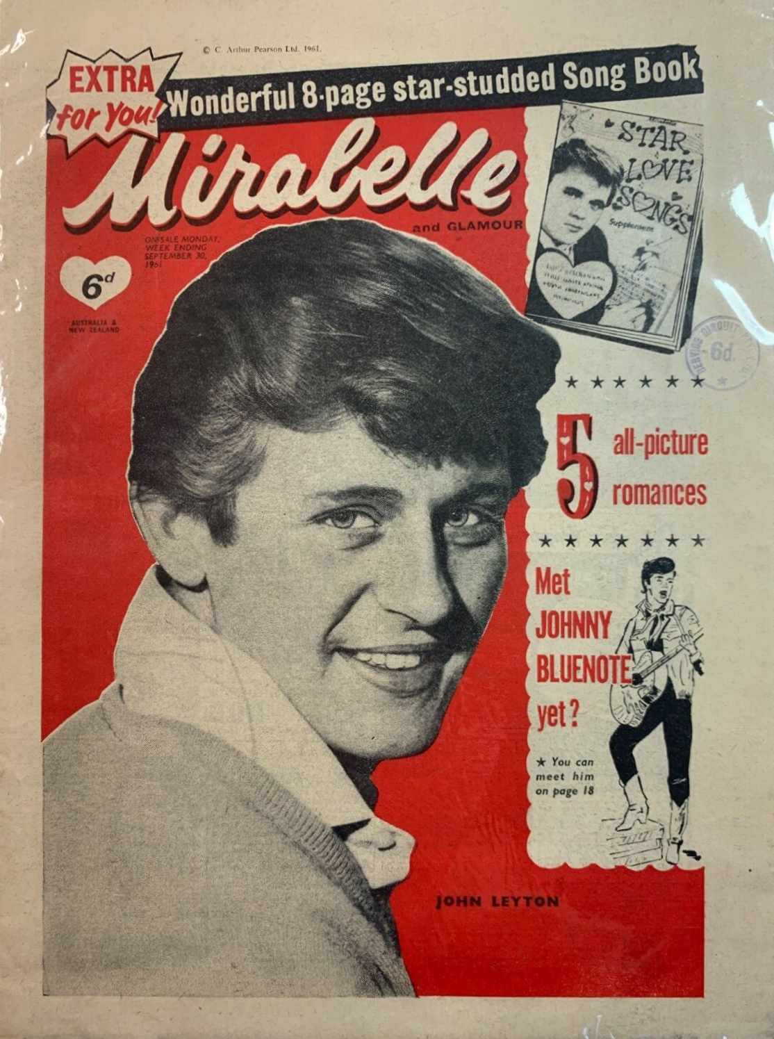 Mirabelle (Pearson, 1956 series)  — and Glamour (30 September 1961)