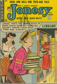 Jonesy (Quality, 1953? series) #7 August 1954