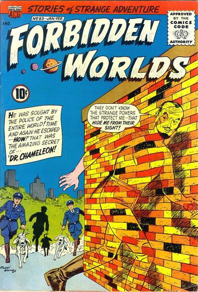 Forbidden Worlds (ACG, 1951 series) #93 February 1961