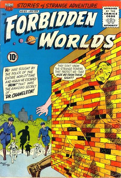Forbidden Worlds  #93 (February 1961)