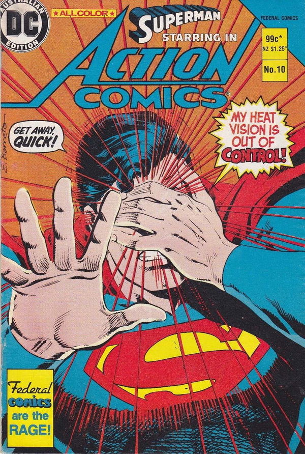 Superman Starring in Action Comics (Federal, 1984 series) #10 ([June 1985?])