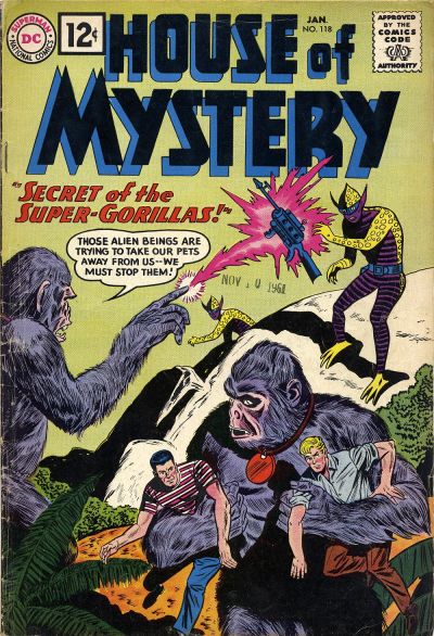 House of Mystery  #118 (January 1962)
