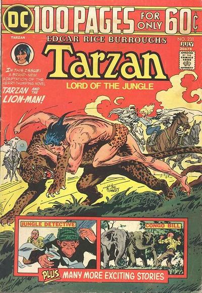 Tarzan  #231 (June-July 1974)