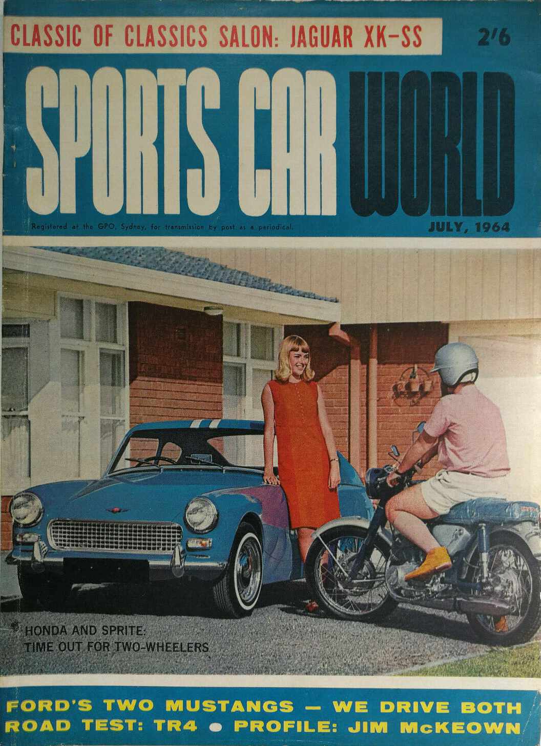 Sports Car World (Periodical Publications, 1957 series) v15#4 (July 1964)
