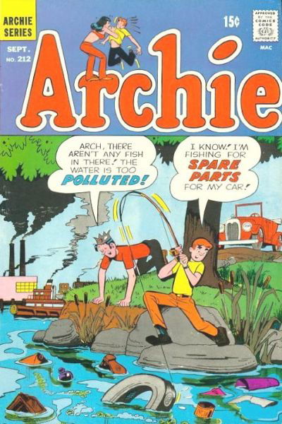 Archie (Archie, 1959 series) #212 September 1971