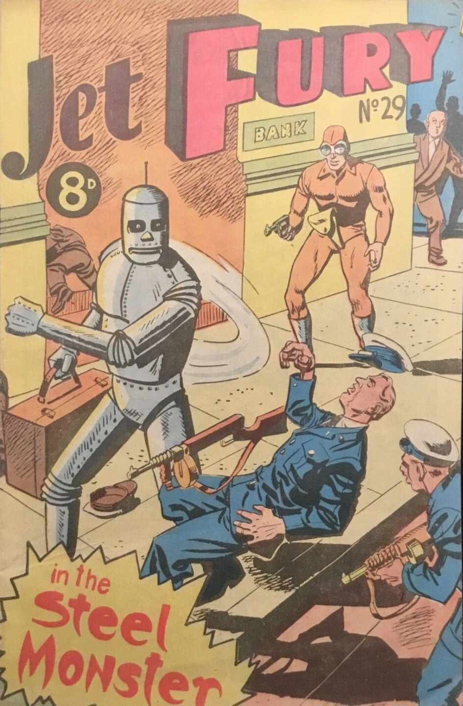 Jet Fury (Pyramid, 1951 series) #29 ([May 1952?])