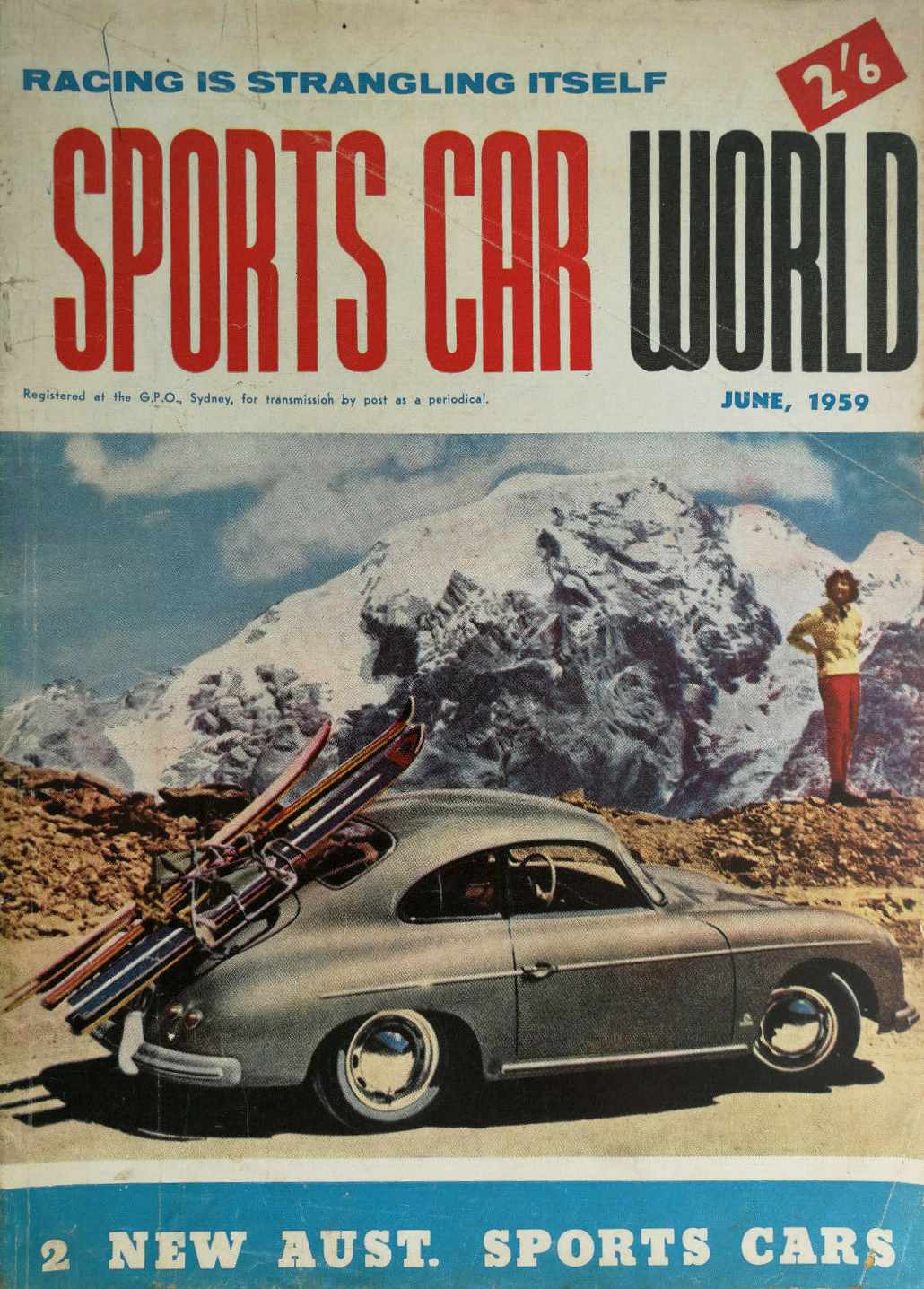 Sports Car World (Periodical Publications, 1957 series) v5#3 (June 1959)