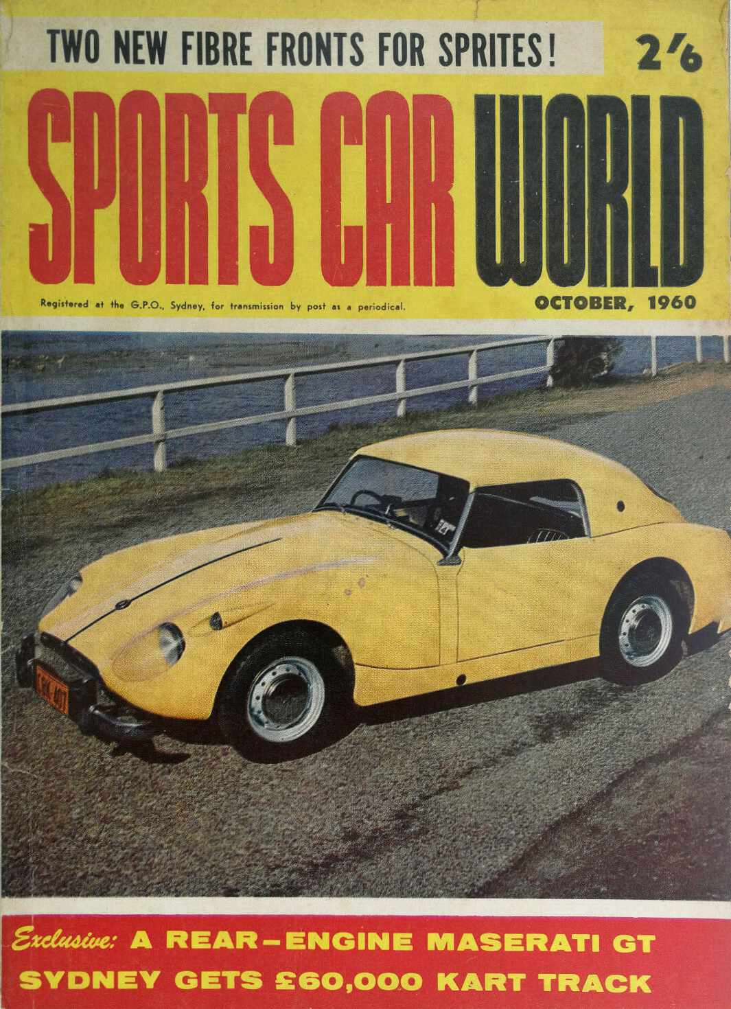 Sports Car World (Periodical Publications, 1957 series) v8#1 (October 1960)